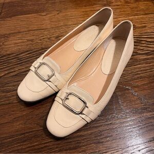 vintage cream ballet flats!